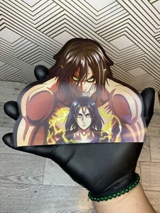 Attack on Titan Eren Yeager Attack Titan 3D Lenticular Motion Car Sticker Decal - Picture 1 of 3