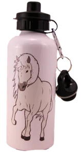 Prancing Horse Aluminum Water Bottle - Picture 1 of 1