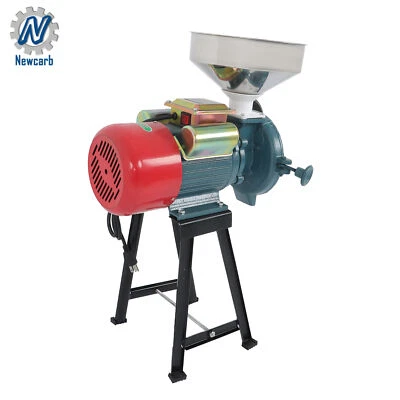 3000W Electric 110V Grinder Grain Mill Corn Wheat Feed Flour Cereal Grain Mills - Image 1 of 4