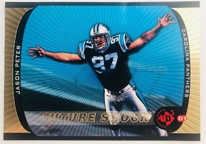 1998 Upper Deck Jason Peter #192 Carolina Panthers Rookie - Picture 1 of 4