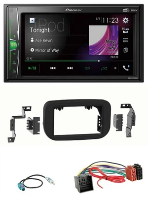 Pioneer 2DIN MP3 DAB USB Bluetooth Autoradio für Ford Transit ab 06/2019 schwarz - Bild 1 von 4