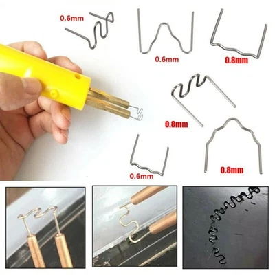 Plastic Repair Welding Machine Hot Melt Plastic Welding Tool Welding Nail 100PCS - Image 1 of 4