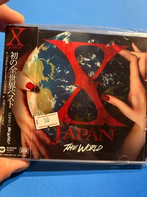X JAPAN THE WORLD [2CDs][OBI] X JAPAN /visual rock band /紅, ENDLESS RAIN /J-ROCK Foto 1 de 3
