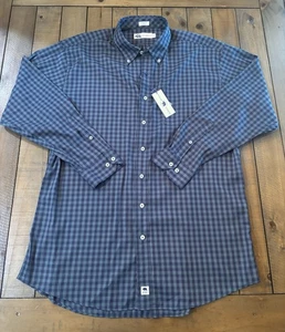 Onward Reserve Hemd Herren Gr. XL grün kariert Langarm Button Down Classic Fit - Bild 1 von 9