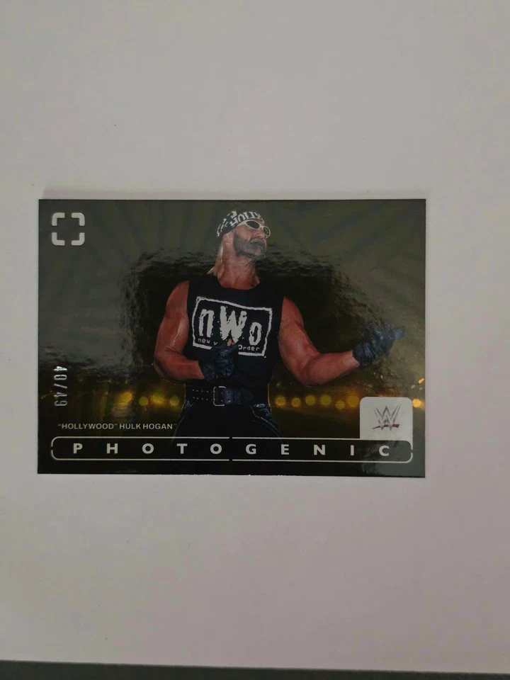 "Hollywood" Hulk Hogan - 2024 Panini Photogenic WWE Card #9 Wedges /49 "nWo" - Image 1 of 2