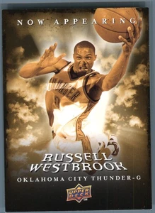 2009-10 Upper Deck #NA-4 Russell Westbrook Now Appearing - Picture 1 of 2