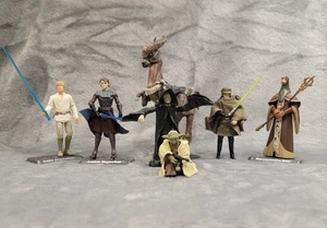 Star Wars, Konvolut 7 Actionfiguren, Größen von 2" bis 6" - Bild 1 von 8