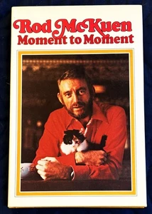 Rod McKuen / MOMENT TO MOMENT Signed 1st Edition 1974 - Bild 1 von 4