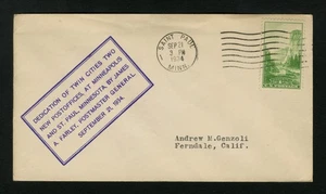1934 Event Cover Dedication Of Two New Post Offices - St. Paul, MN sc 740 - Picture 1 of 2