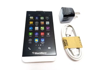TELÉFONO CELULAR BLACKBERRY Z10 DESBLOQUEADO 16 GB FIDO ROGERS CHATR BELL TELUS KOODO SUERTE - Imagen 1 de 4
