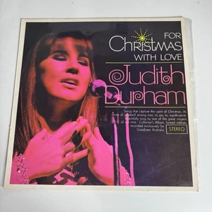 Judith Durham For Christmas With Love Vinyl LP Goodyear Records DCR1 - Picture 1 of 4