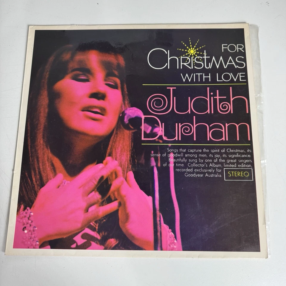 Judith Durham For Christmas With Love Vinyl LP Goodyear Records DCR1 - Image 1 of 4