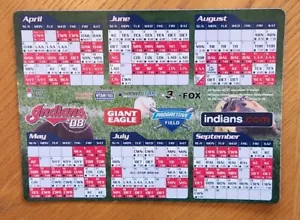 Cleveland Indians 2008 Magnet Schedule SGA - Picture 1 of 1