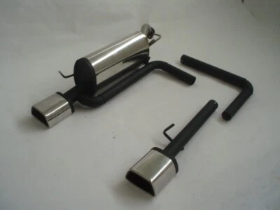 Silenciador dúplex Friedrich Motorsport para Chevrolet/Daewoo Kalos, 1,2 l 53 - Imagen 1 de 4