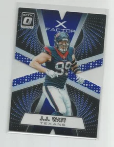 Donruss Optic J.J. WATT X Factor 2016 blu 140/149 - Foto 1 di 1
