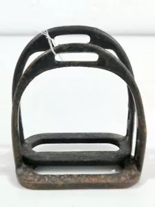 Kaiserreich, Paar Steigbügel für Kavallerie mit Vorrichtung für den Lanzenschuh - Bild 1 von 6