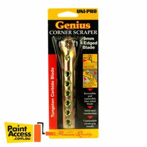 Uni-Pro Genius 9mm Heavy Duty Corner Scraper - Picture 1 of 1