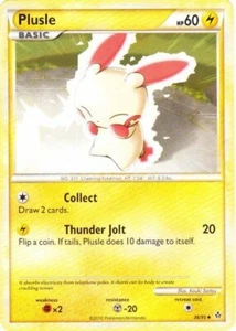 Pokemon - Plusle - 36/95 - Uncommon - HS Unleashed - NM - Picture 1 of 1