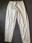 Levi's 560 Mens 34x32 Loose Fit Tapered Leg Cream Jeans Made In USA Orange Tab