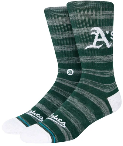 2022 Oakland Athletics A's Stance MLB Twist Baseball Socks Large Men's 9-13 Cover
