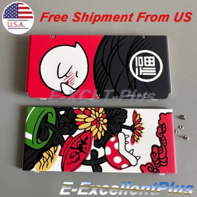 A + E Cover Housing Shell Faceplate Case For Nintendo New 3DS Boo Mario Hanafuda - Image 1 of 4
