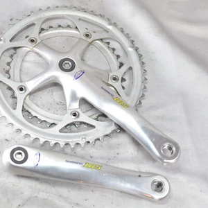 Shimano 105 5500 Crankset FC- 5501 53-39 9 Speed 170 mm, 8/10 VG+ - Picture 1 of 6