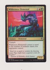 WILDERNESS ELEMENTAL X1  MTG MAGIC THE GATHERING N-MINT COMMANDER SERIES  C7