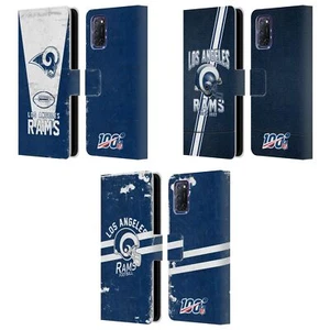 OFFIZIELLE NFL LOS ANGELES RAMS LOGO ART BRIEFTASCHE HUELLE FÜR OPPO HANDYS - Bild 1 von 9