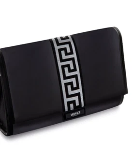 Versace Fragrance Pouch/Travel/Clutch Small Size Bag in Black Color - Picture 1 of 15