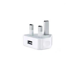 x2 Genuine Official Apple Mains Wall Plug Adapter Only - 5w A1399 Used - Picture 1 of 1