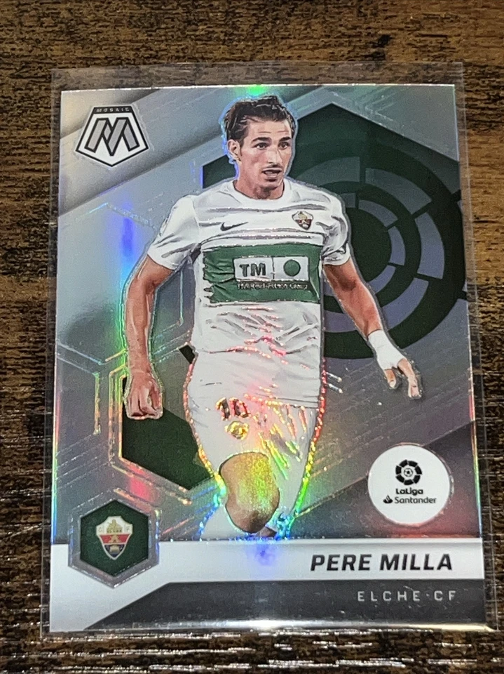 2021-22 Mosaic La Liga Soccer #38 Pere Milla Silver Prizm Elche CF - Image 1 of 2