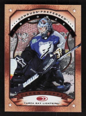 1997 Donruss Preferred Bronze #110 Daren Puppa  Tampa Bay Lightning - Image 1 of 2