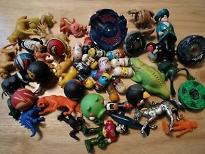 Vintage Toy Lot (Beyblade, Mighty Beanz, Dagedar Balls, Etc.)