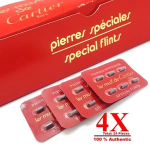 CARTIER LIGHTER SPECIAL FLINTS PIERRES SPECIALES LES MUST DE CARTIER, UNOPENED - Picture 1 of 6