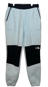 The North Face Women's Denali Fleece Pants Polartec Aqua Blue Joggers Small - Picture 1 of 14