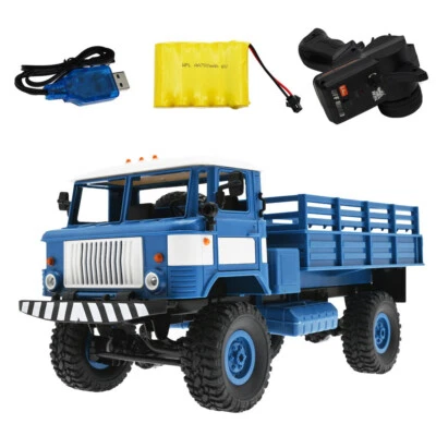 WPL B24 Green/Blue RC Truck SET 4WD 1/12 Off-road Crawler Car Assemble Toy Set - Image 1 of 4