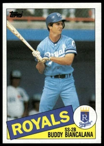 1985 Topps #387 Buddy Biancalana (RC) Rookie Card - Picture 1 of 2