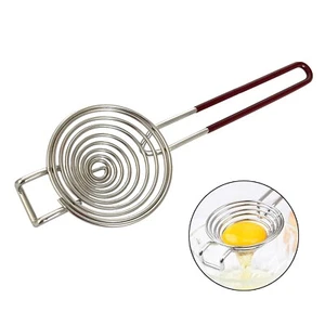 9.4" Kitchen Tool Egg Yolk White Separator Divider Convenient Stainless Steel - Picture 1 of 22