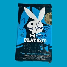 1997 Playboy Centerfold Collector Cards August Edition Autographed Sealed Pack
