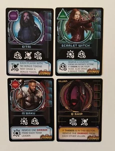 Thanos Rising Avengers Infinity War Promo Card Set Wave 1 Board Game USAOpoly - Picture 1 of 2