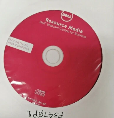 N.I.B. CD de aplicación Dell cámara web central empresarial P28J6 0PHXVH Foto 1 de 2
