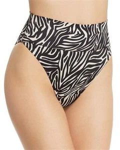 Beach Riot 259957 Women Highway Bikini Bottom Swimwear Zebra Size X-Small - Picture 1 of 2