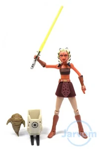 Star Wars 3.75" TCW Clone Wars no.9 CW26 CW17 Ahsoka Tano Rotta Loose Complete - Picture 1 of 1