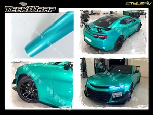 Vinylfolie Covering blau türkis glänzend 152 x 30 cm thermoverformbar selbstklebend - Bild 1 von 1