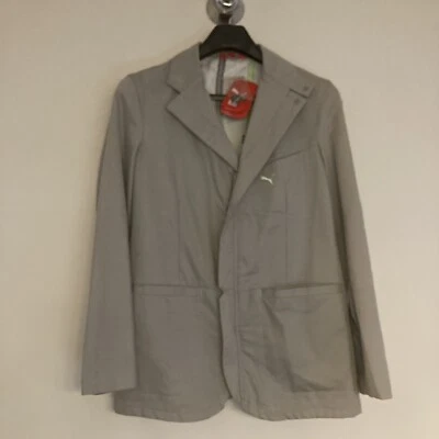 NWT Puma Men’s Golf Sport Jacket Blazer Limestone Grey Small NEW - Image 1 of 4