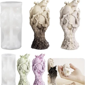 Heart Mold Organ Mold Claw Candle Mold Skull Heart Mold Tree Man Resin Casting - Picture 1 of 6