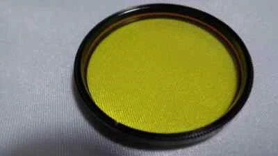 a Yellow ZHS-17 LZOS Russian 49x0.75 Vintage Light Filter 49mm for Lens 3150 - Image 1 of 3