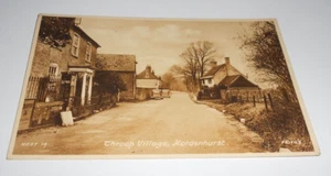 BOURNEMOUTH. THROOP VILLAGE, HOLDENHURST. ORIGINAL POSTCARD circa 1930s - Picture 1 of 2