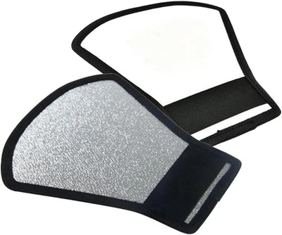 2Pcs Camera Flash Diffuser Soft Light Board Stretchy Band Non-Slip Speedlight - Image 1 of 4