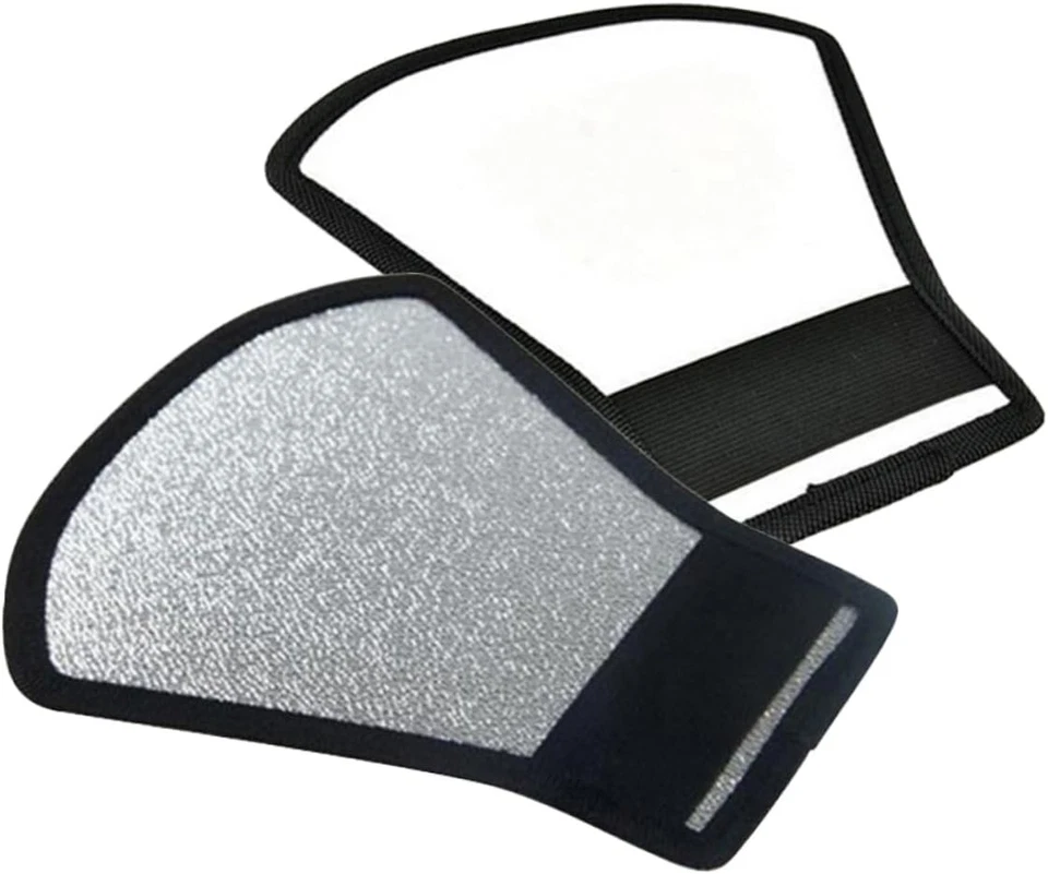 2Pcs Camera Flash Diffuser Soft Light Board Stretchy Band Non-Slip Speedlight - Image 1 of 4